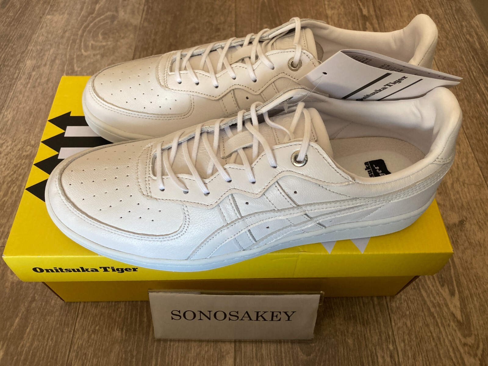 Onitsuka Tiger GSM SD 1183A803 107 WHITE/WHITE New in Box from Japan
