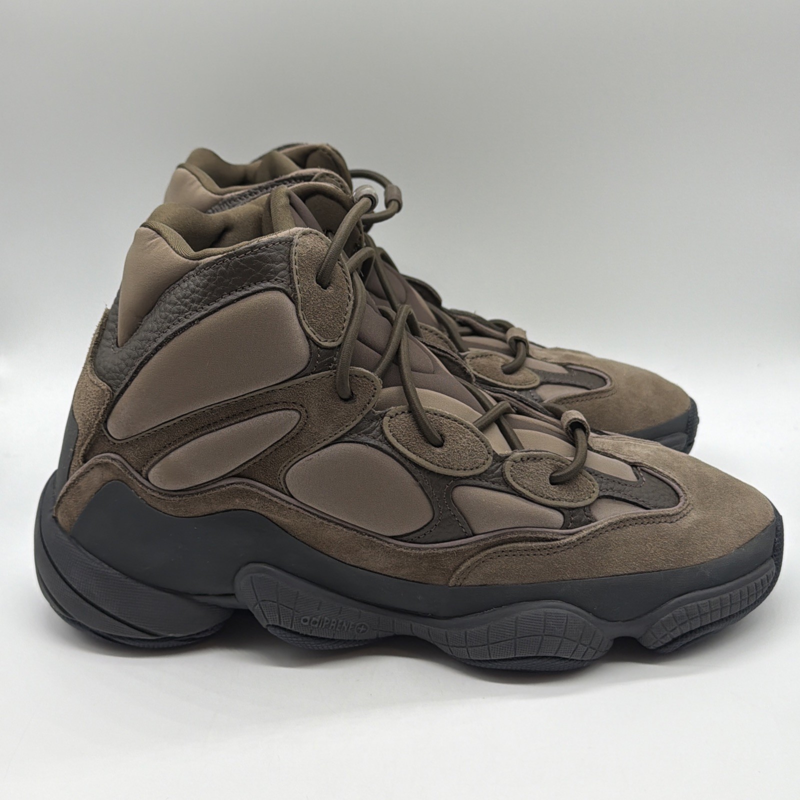Adidas Yeezy 500 High Shoes Men’s Size 12 Taupe Black Brown W/box