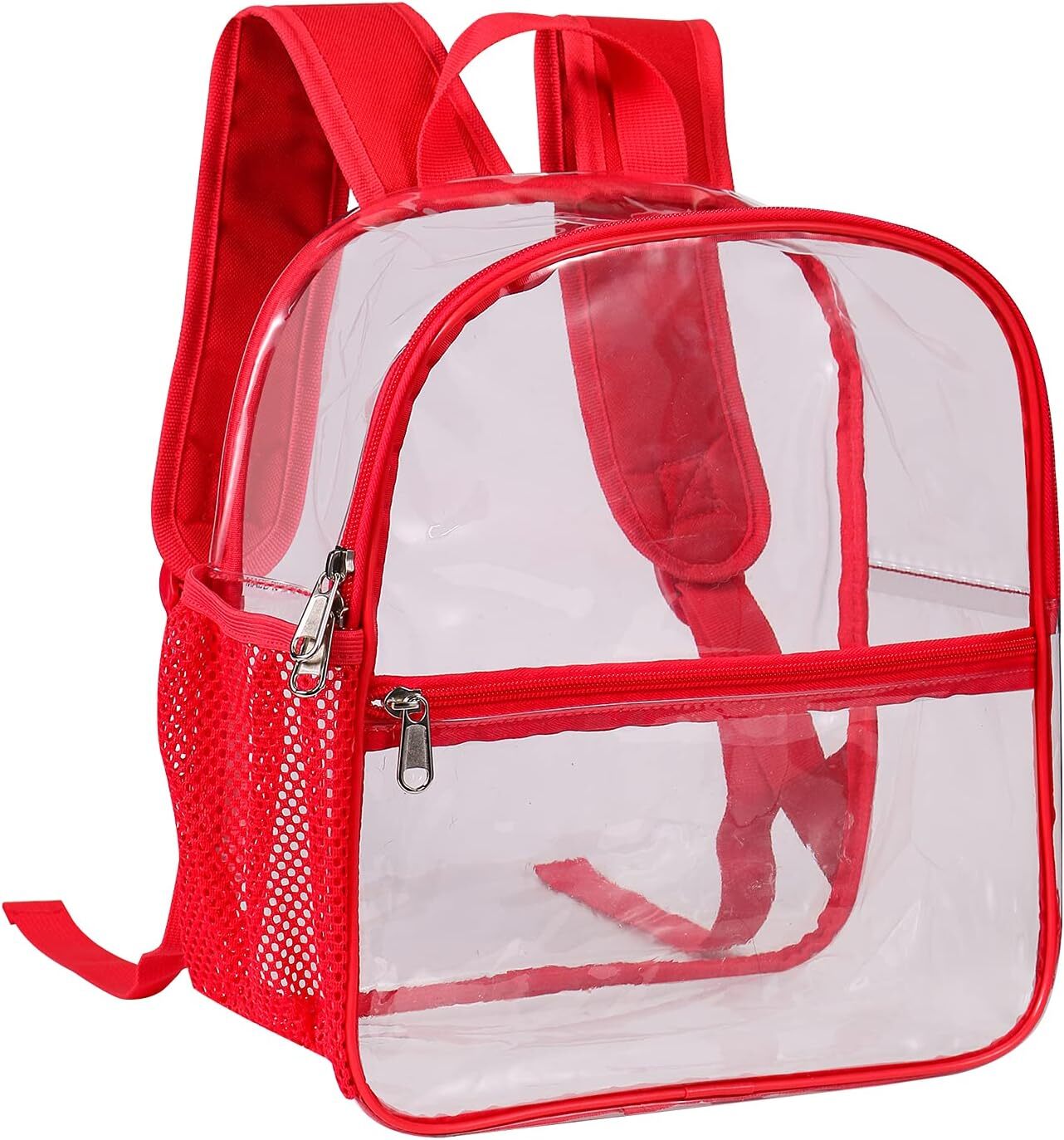 Clear Backpack – Stadium Approved Transparent Design Waterproof Bag 12×6×12 inch