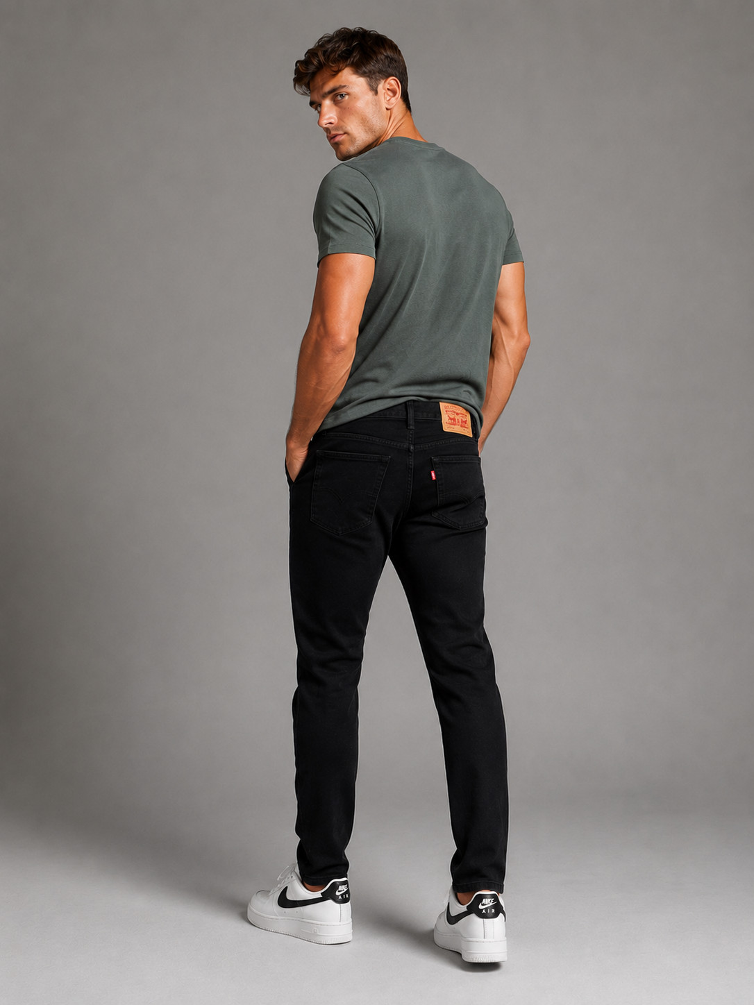 Levi’s 511 Slim Stretch Jeans Men’s 36×30 Black NWT Slim Fit Denim Pant