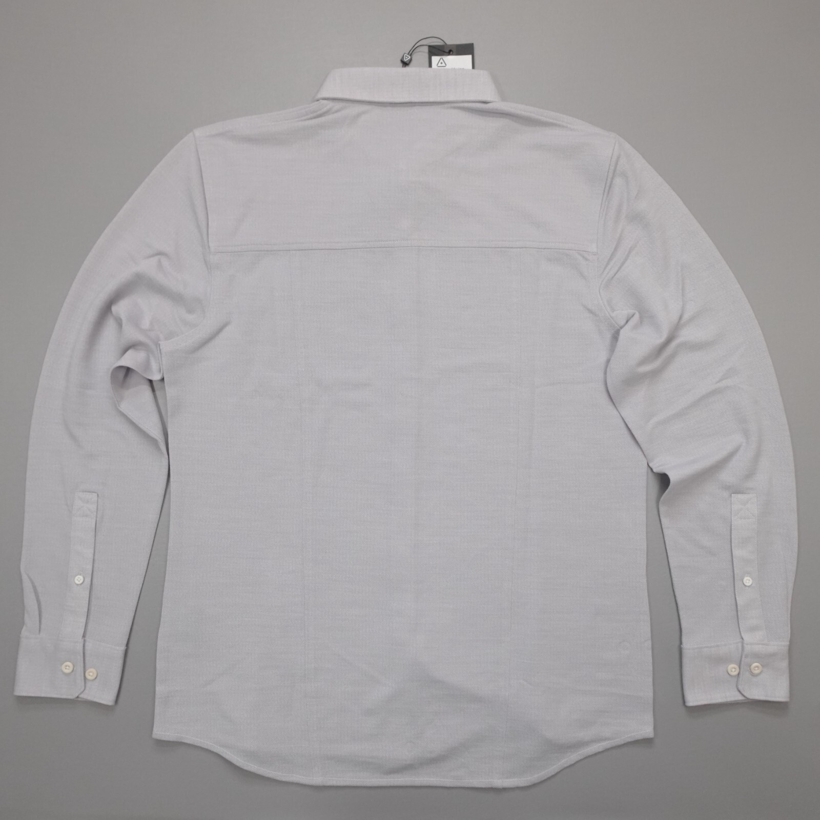 Western Rise Slim Fit Limitless Merino Wool Button Down Shirt Wicking Smoke
