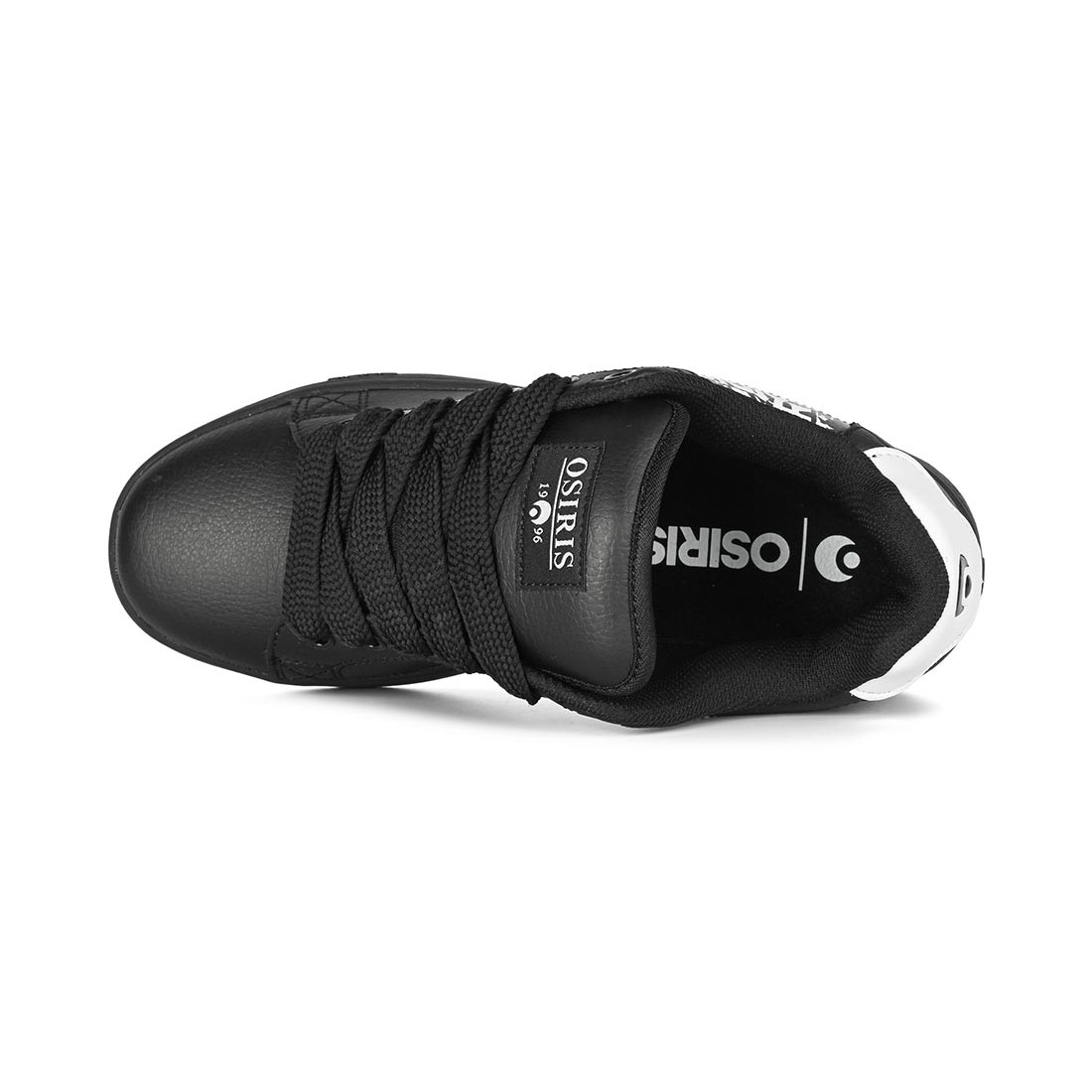 Osiris Troma Alt Skate Shoes – Black/White/Black