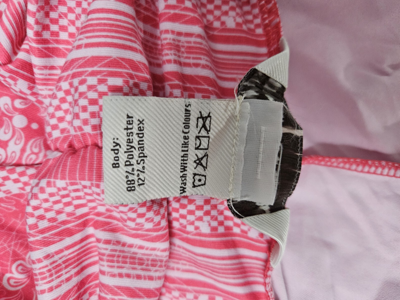 Freedom Trail By Kyodan Womens Maxi Skirt Size Small Neon Pink Floral Drawstring