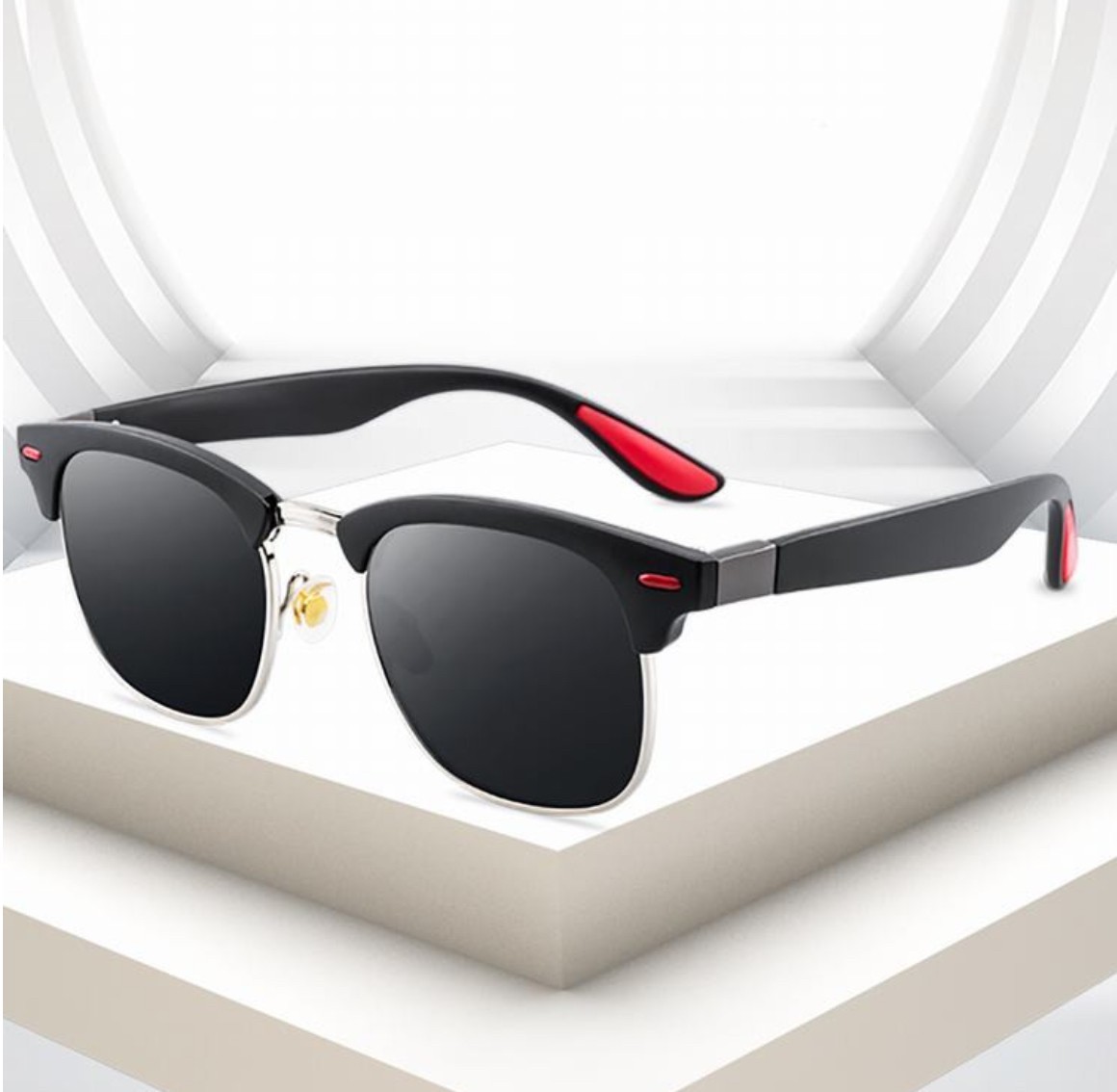 Men Sunglasses Hip Hop Street Wear Outdoor Cholo Dark Black Lens Rapper Gangster