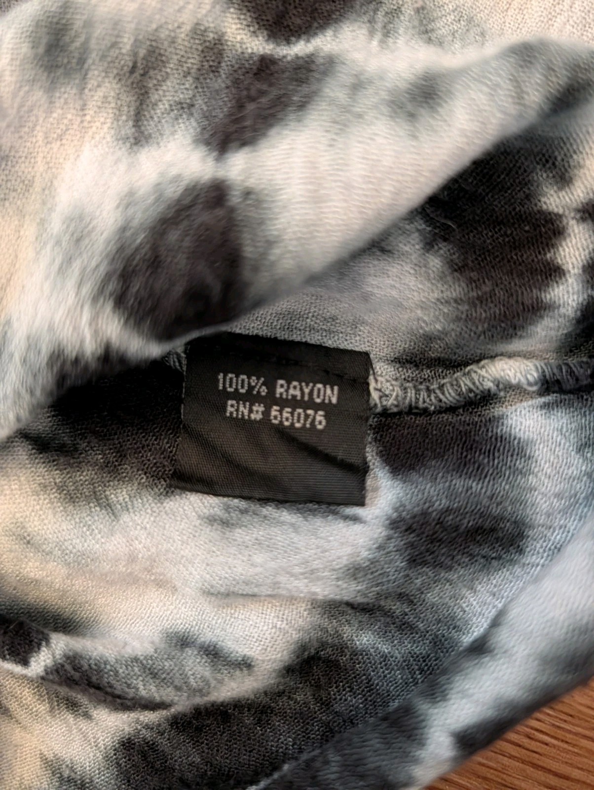 Raviya Oversize Black & White Tie Dye Maxi Dress Size S Boho Beach Whimsy Flowy