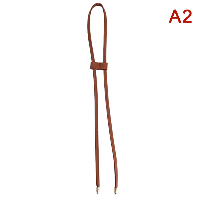 Women Detachable PU Leather Bag Strap DIY Replacement Bucket Bag Drawstring SN❤