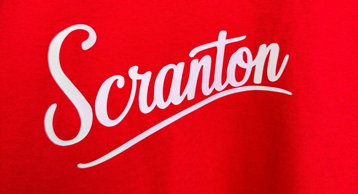 Nostalgic Scranton t-shirt office parody 90s comedy – hand crafted in the USA
