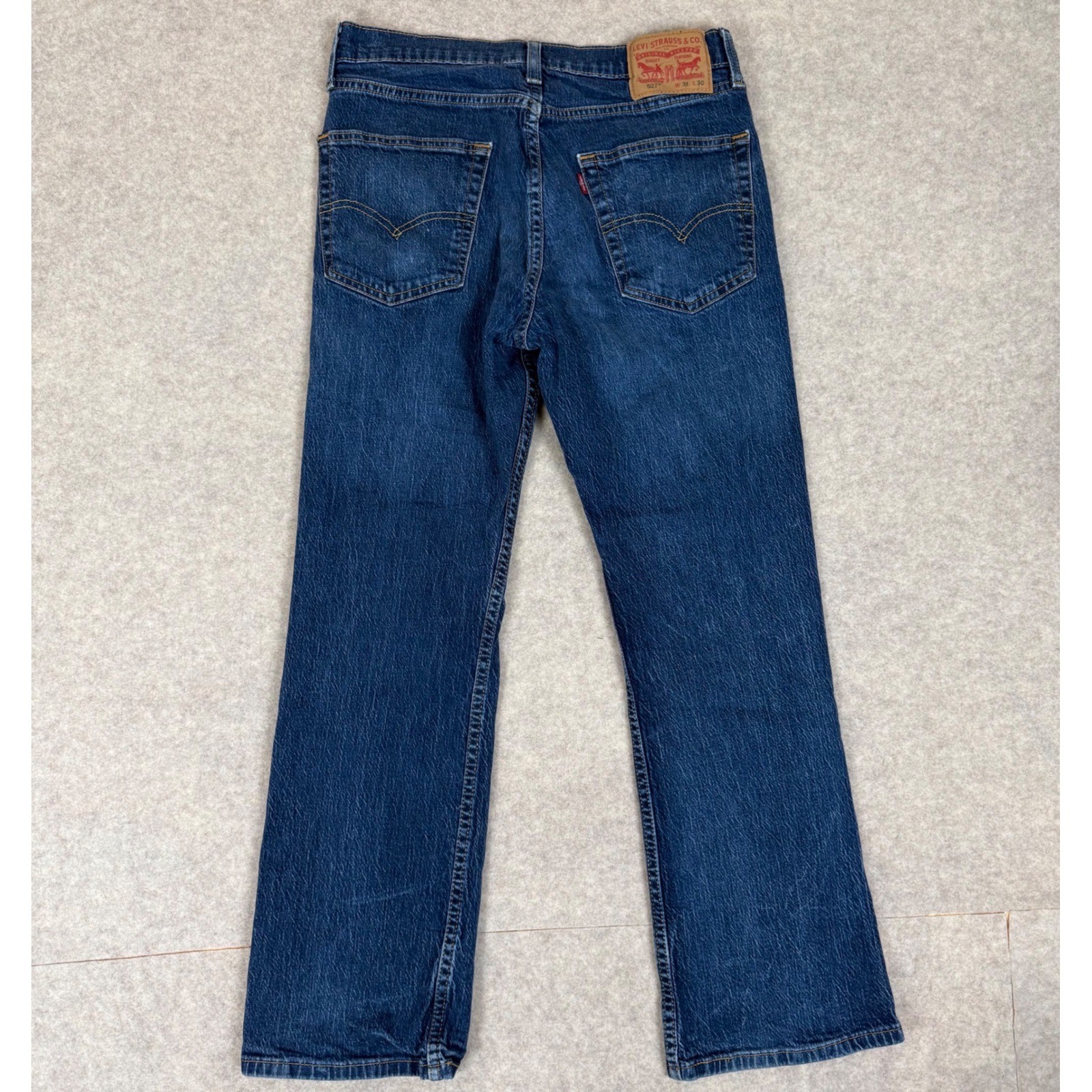 Levi’s 527 Slim Bootcut Jeans 31×30 Medium Wash Denim Blue Workwear
