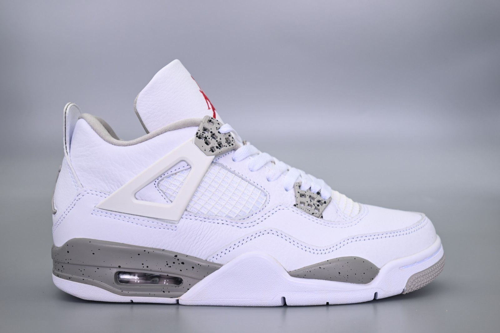 Jordan 4 Retro “White Oreo ” Men’s Basketball Shoes Mid Top US Size 7-12