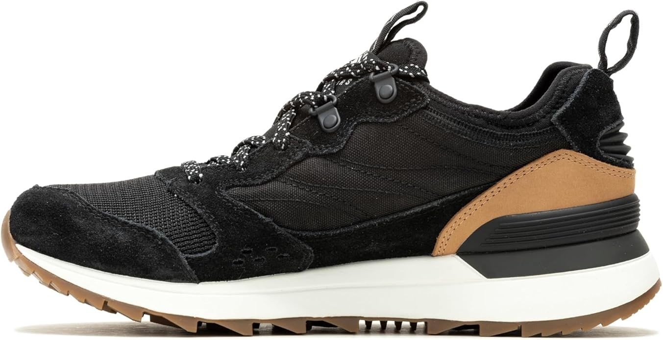 Merrell Womens Alpine 83 Sneaker Recraft Suede Leather Black