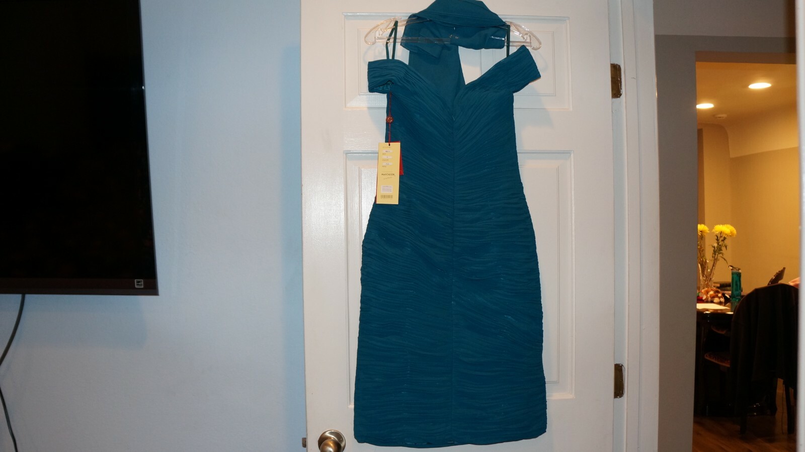 May Queen Couture Cocktail women Dress Size 6 made in Cina