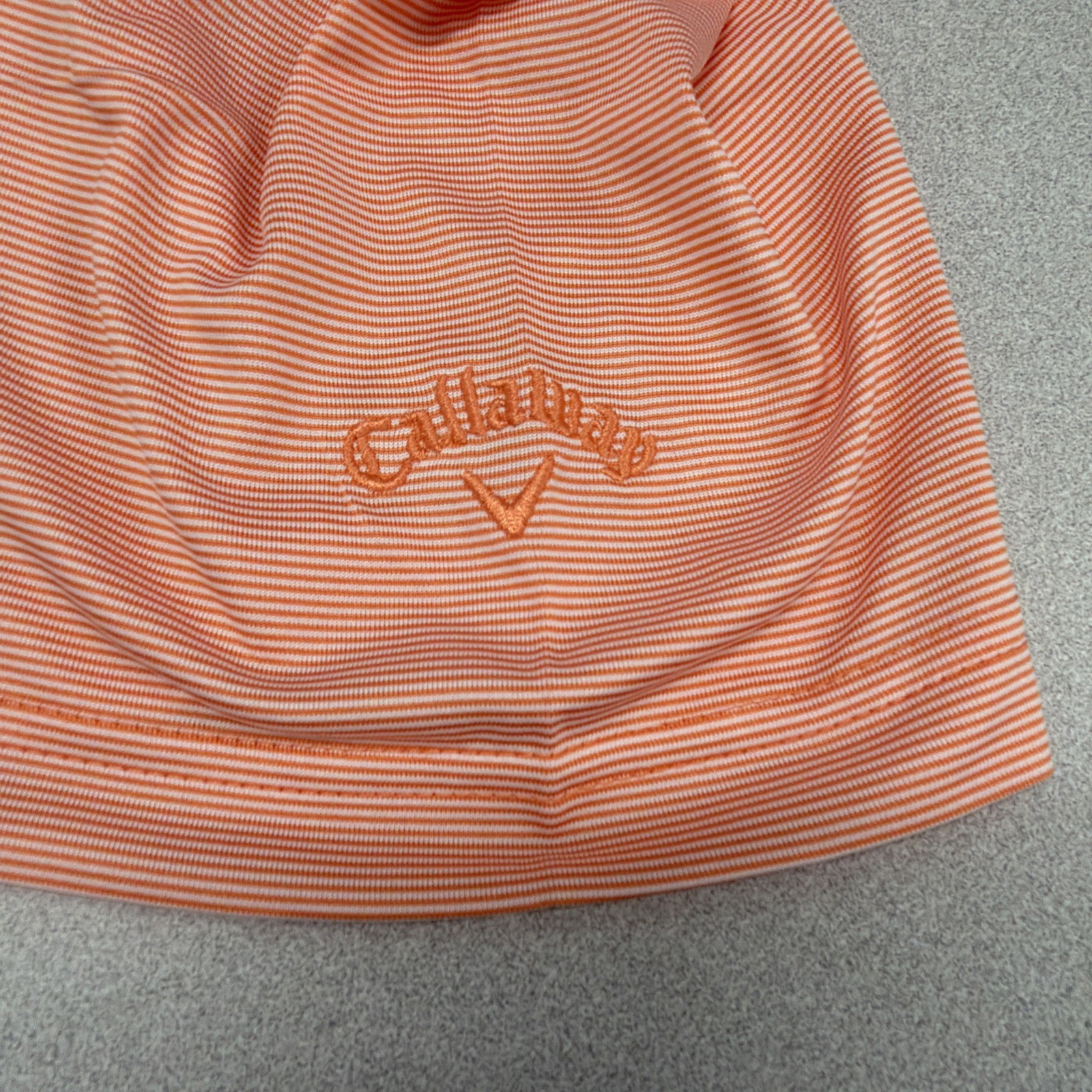 Callaway Men’s Moisture Wicking Performance Golf Polo Medium Coral