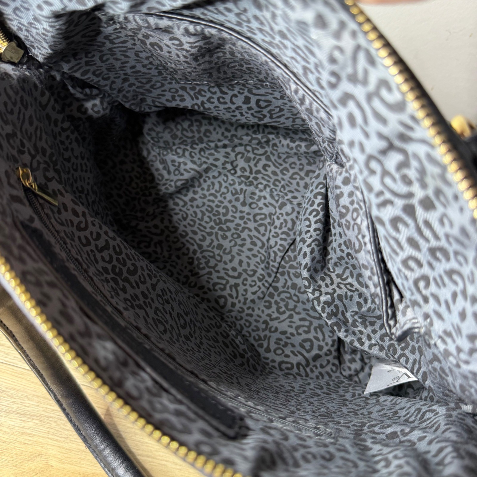 V1969 Versace Black Gold Dome Satchel Studded Logo Charm Shoulder Bag Luxury
