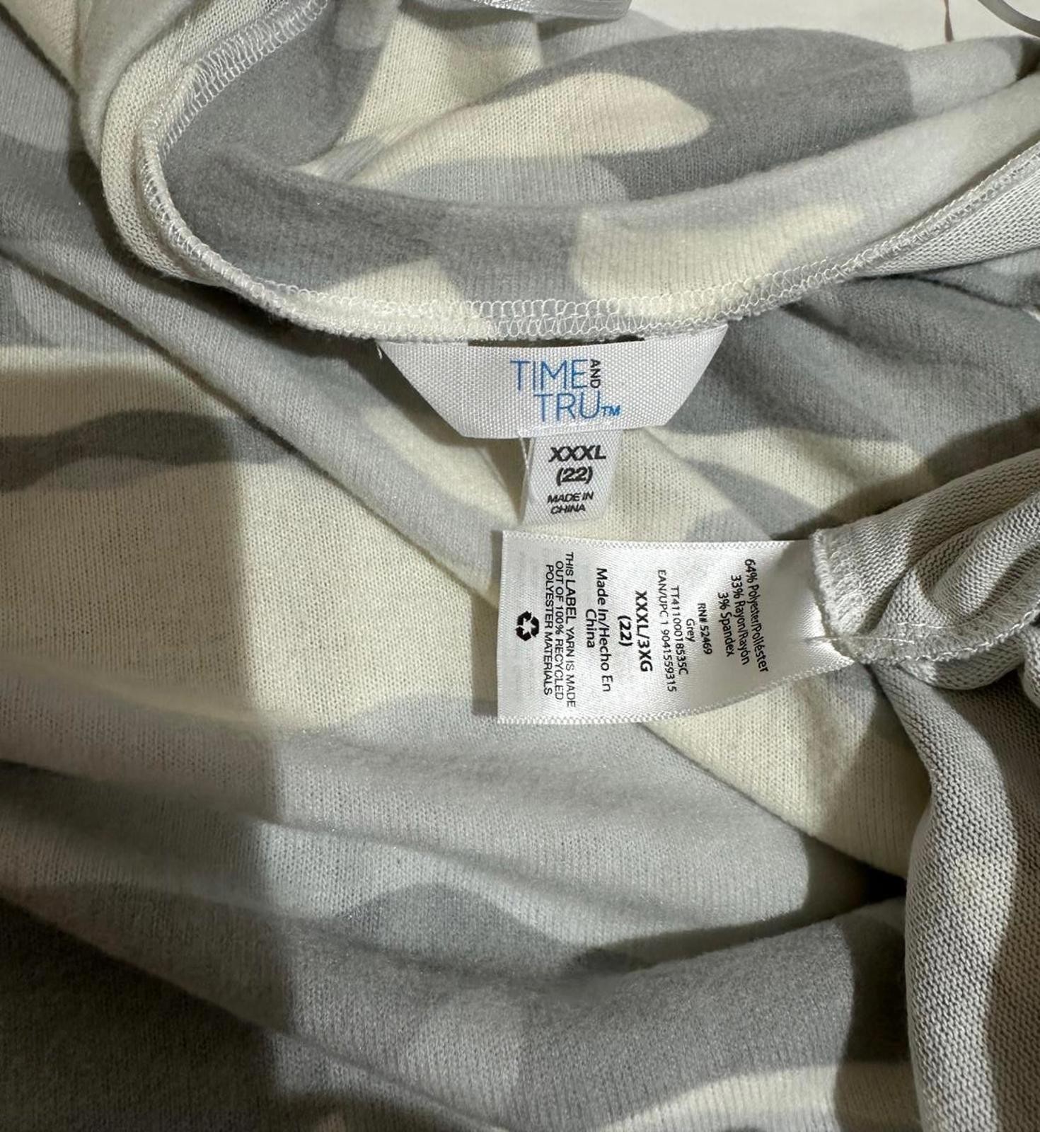 Super Soft & Comfortable Long Sleeve Camouflage Sweatshirt- 3X