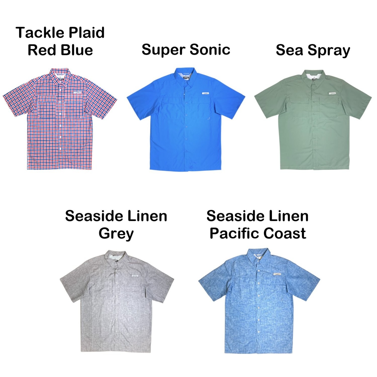 Habit Men’s Short Sleeve 50+ UPF Fishing Shirt