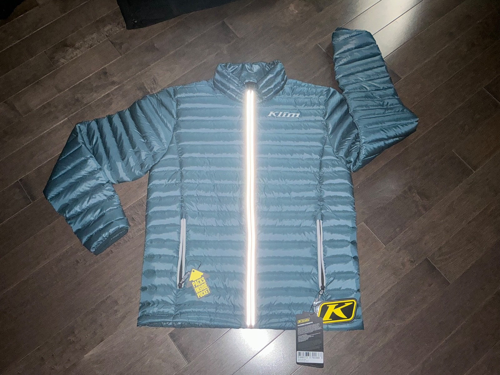Klim Maverick Down Jacket Medium Blue New with Tags