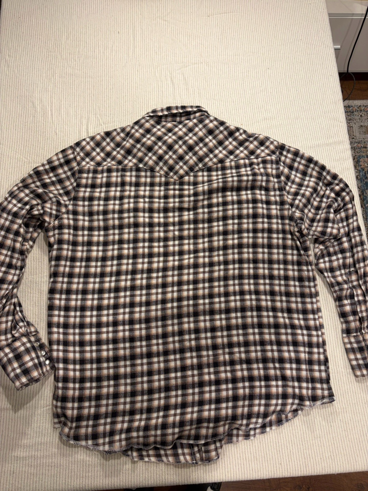 VTG Men’s XL Wrangler Flannel Plaid Shirt