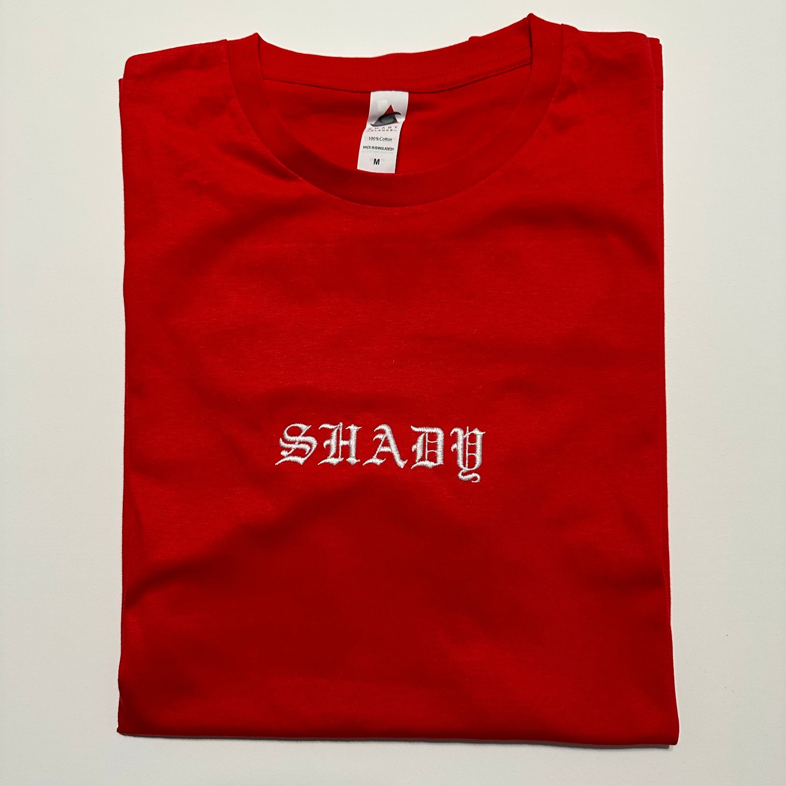 Embroidery Custom Name Old English – Embroidered gift – Personalized Text Shirt