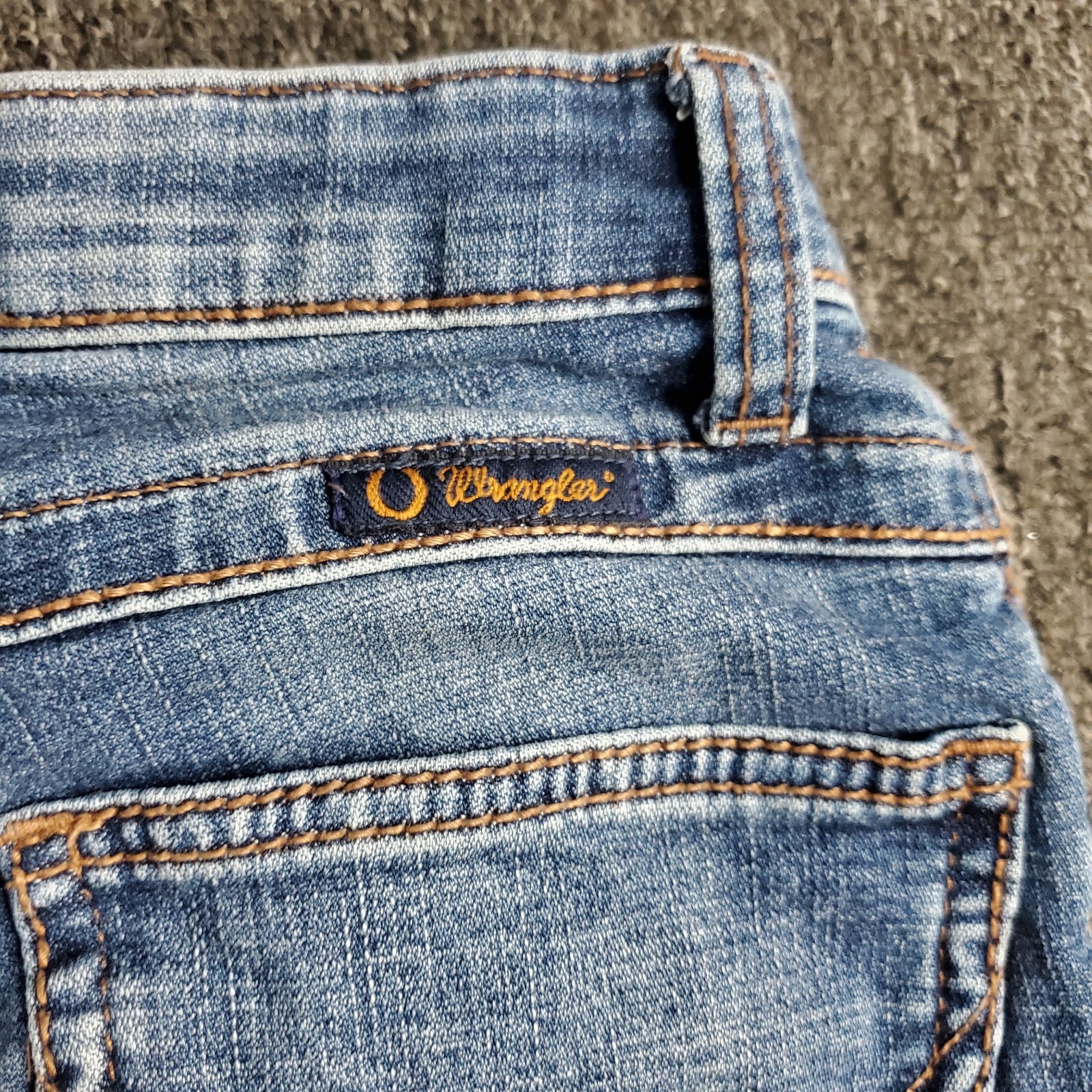 Wrangler Willow Jeans Womens 1×34 Blue Ultimate Riding Medium Bootcut Fit 26×32
