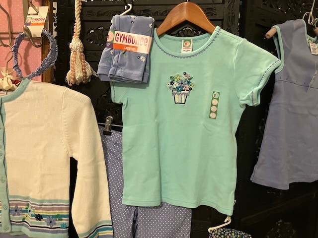 Your CHOICE 2002 Gymboree Spring Showers NWT pants sweater top leggings hat hair