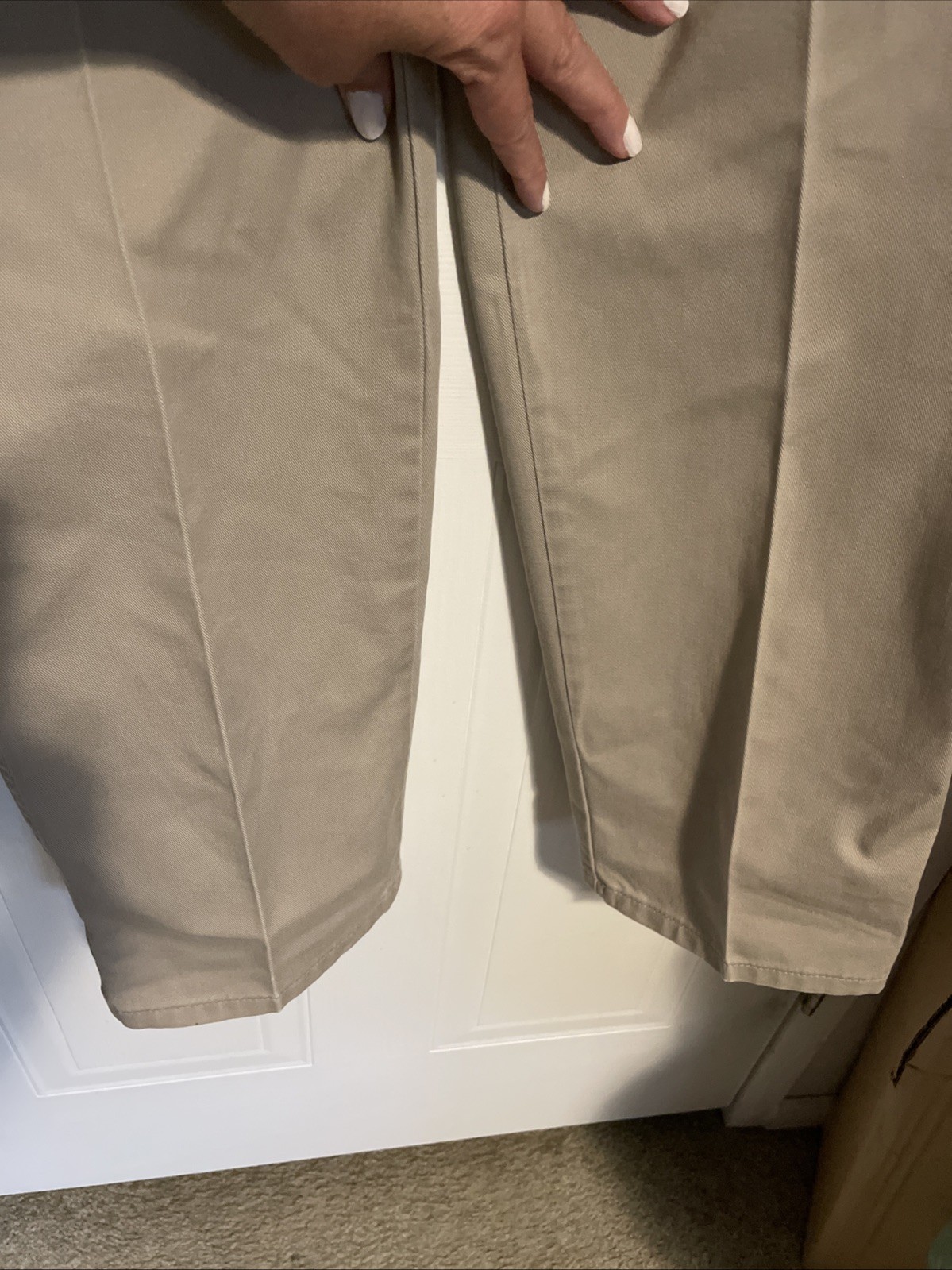 Vintage ACTUAL 90s Wrangler Khaki Pants Mens Size 34×36 Pleated Chinos Twill USA