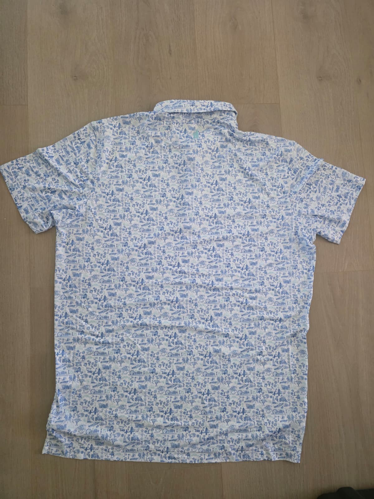 johnnie-O 20 Years of JO Print Performance Jersey Golf Polo Size XLarge XL New