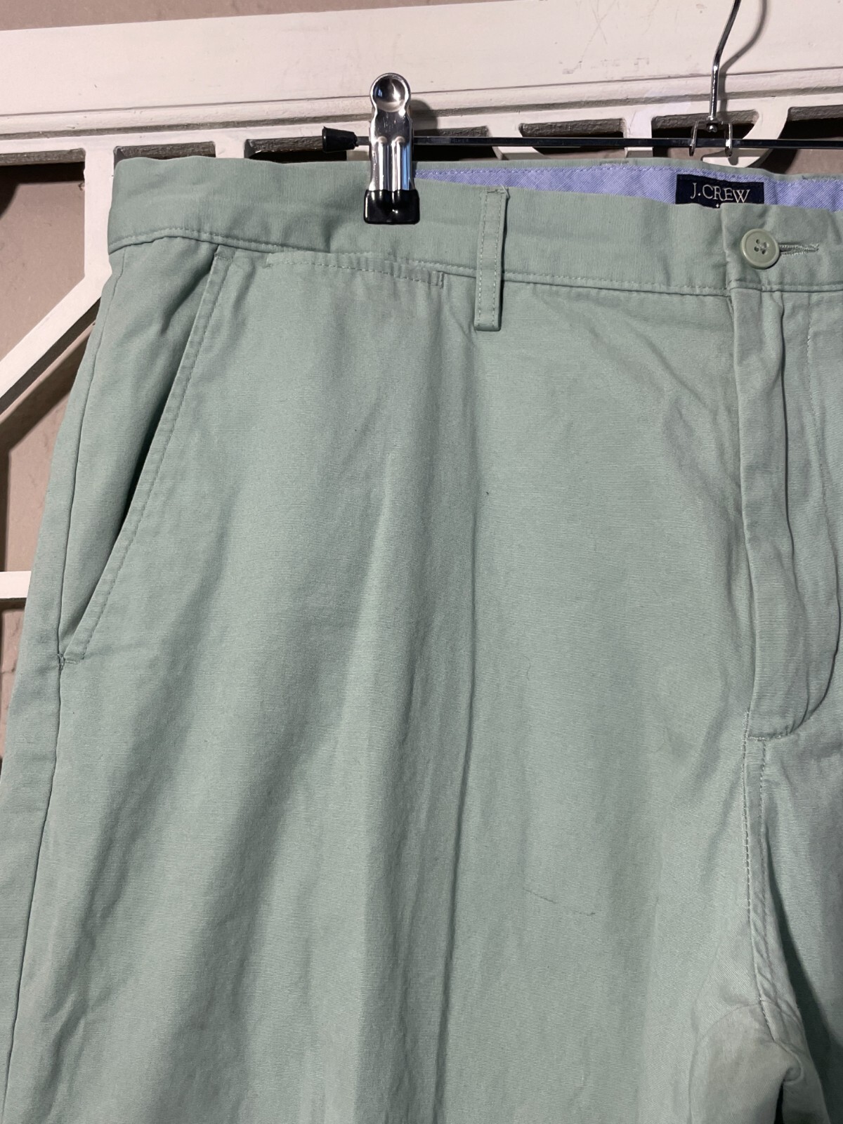 J Crew Pants Mens 36 Green The Sutton Preppy Summer Weight Work Comfort 36×28