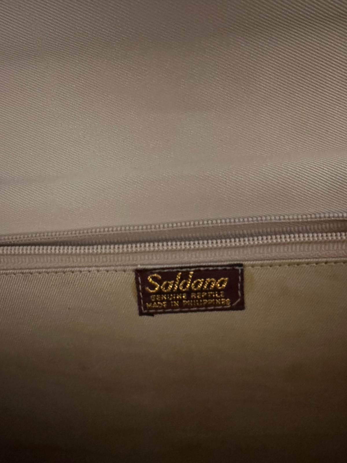 SALDANA real LIZARD skin purse shoulder bag 10.75 x 6.75 x 3