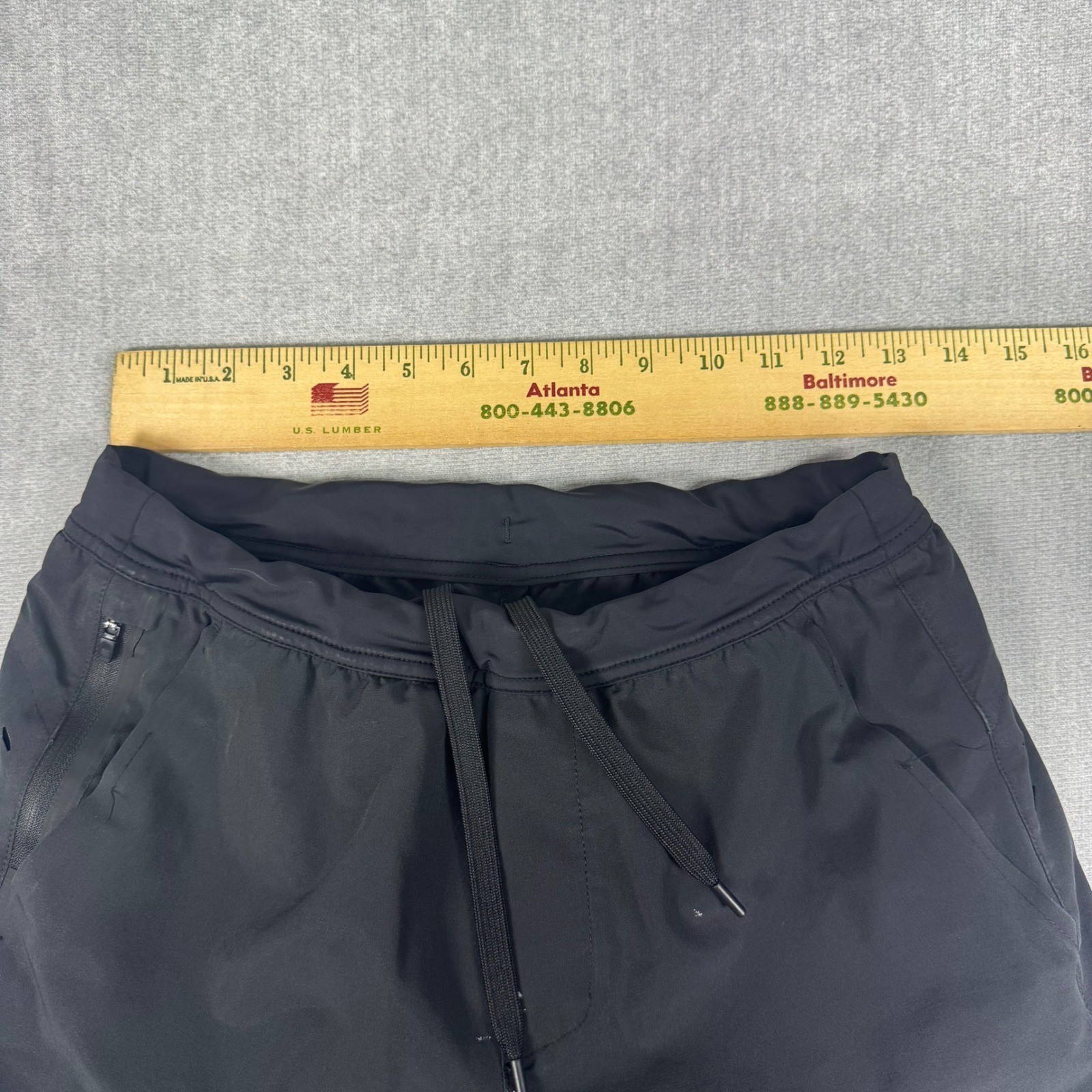 Ten Thousand The Interval Short Mens Small 7 Inch Black Lined Training Shorts