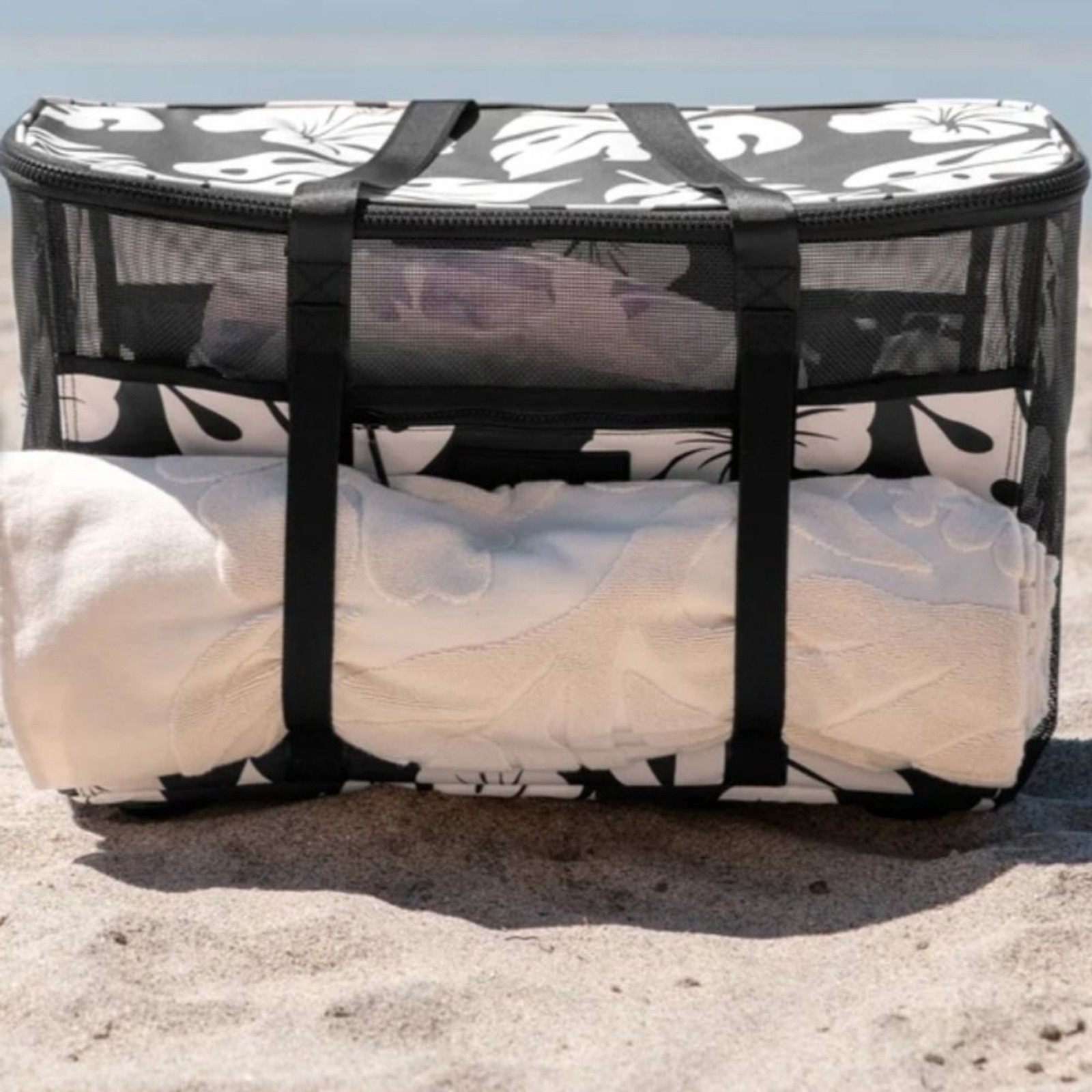 ALOHA Collection CleverMade Collapsible Beach Tote