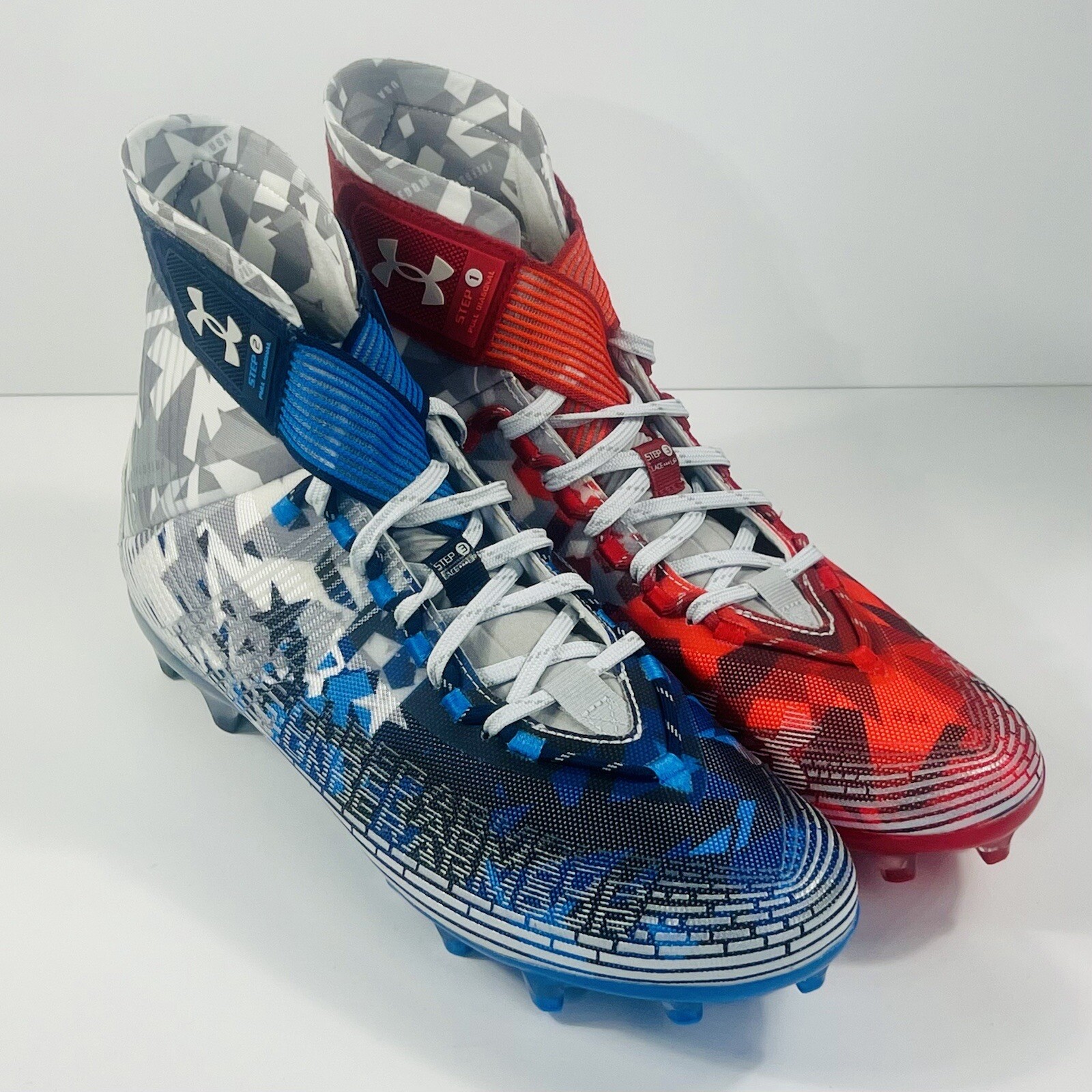 Under Armour UA Highlight MC LE USA Football Cleats Men Size US 11.5 NEW