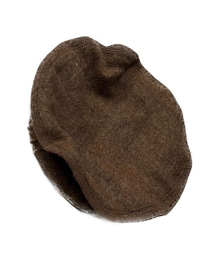 Afghan Pakistan Chitrali Pashtun Tribal Pakol Cap Tupi Kufi Topi Hat Dark Brown