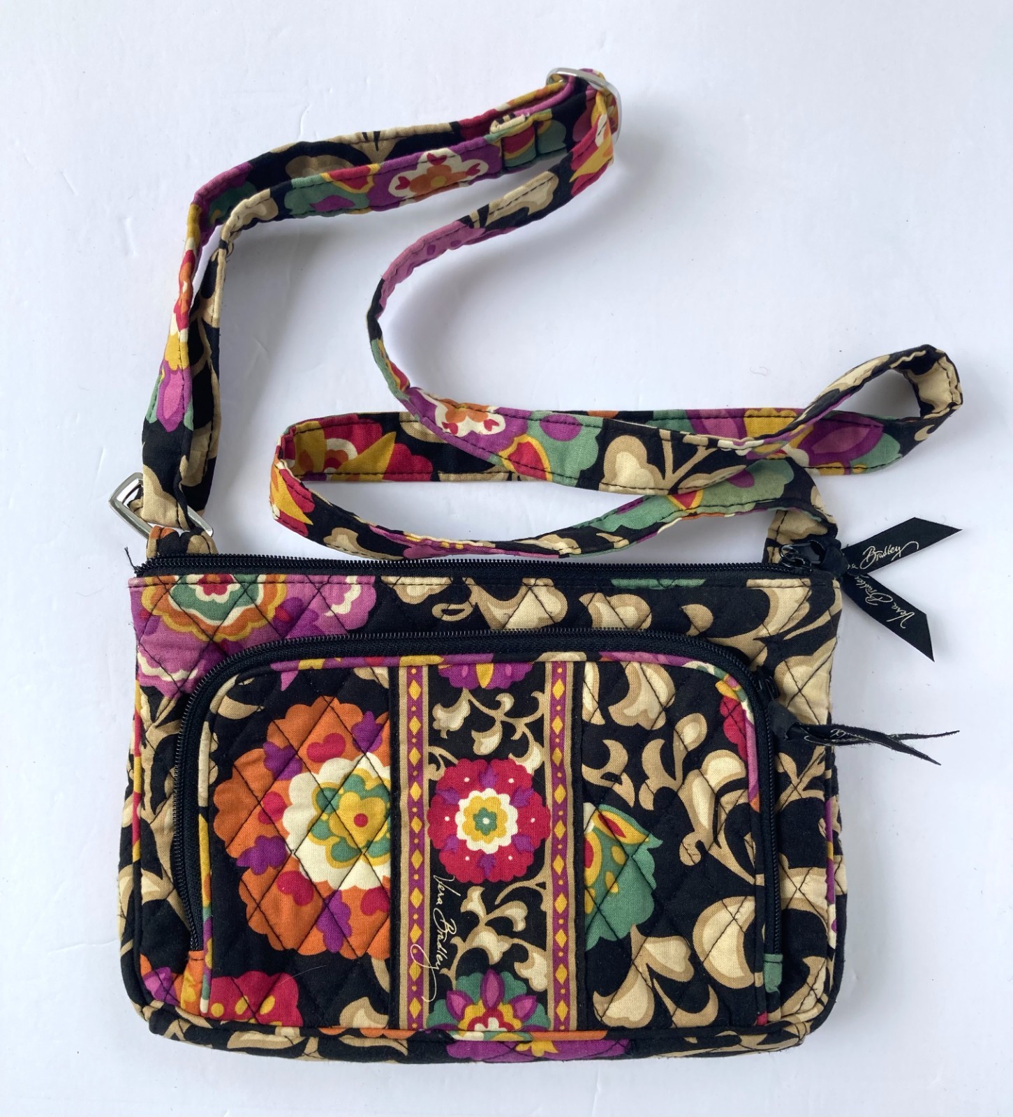 Vera Bradley 5 Piece Suzani Set tote crossbody wallet hipster messenger purse