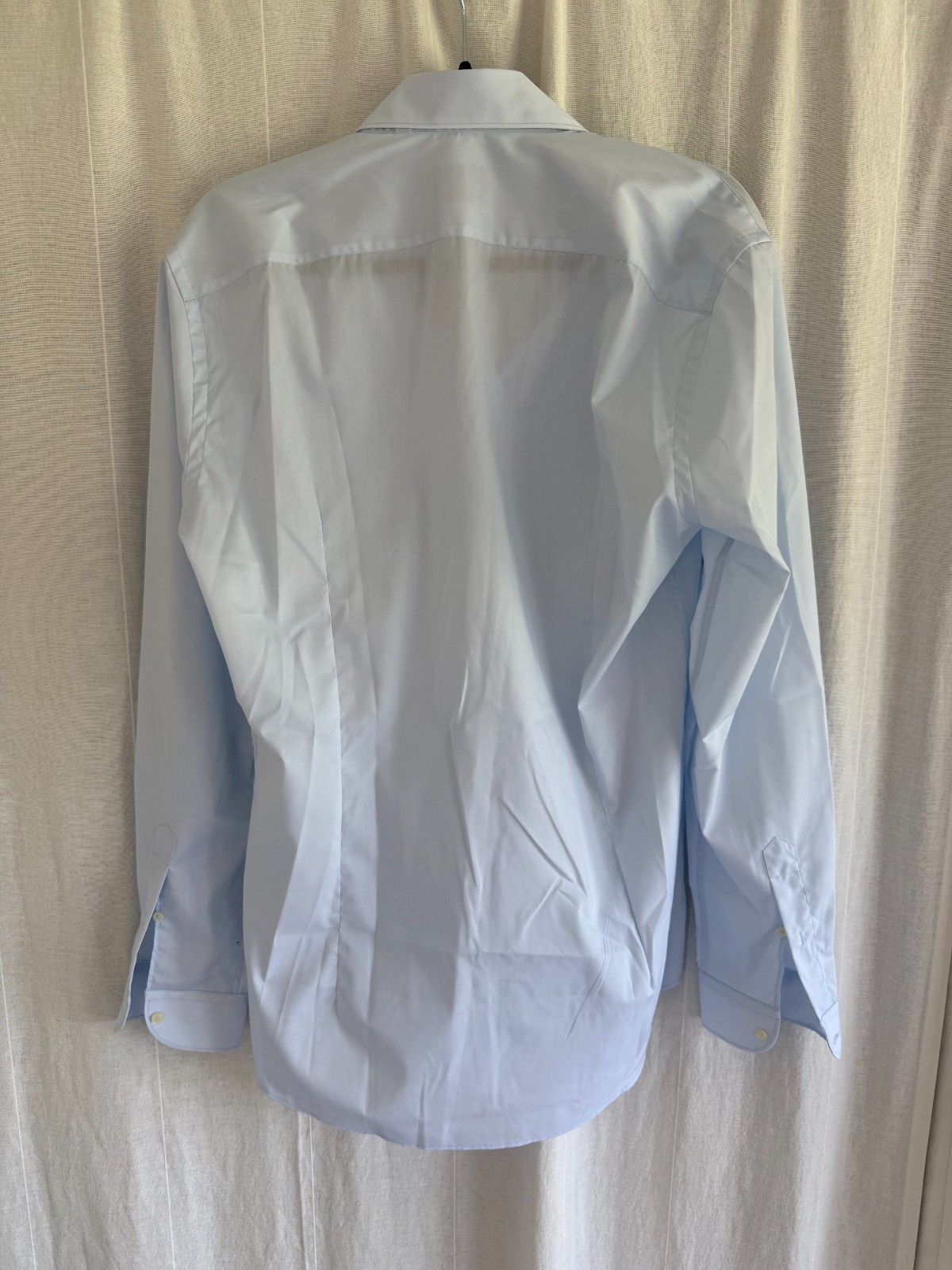 NWT Harold by Harry Rosen Men’s Dress Shirt Size 16 Light Blue Spread Collar $19