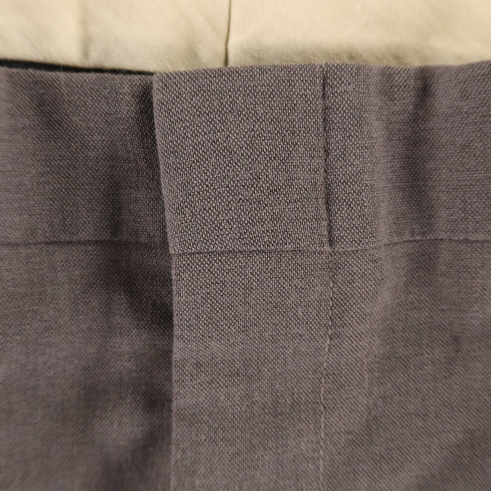 VTG Haggar Pants Mens 36×29 Gray Polyester Dacron Polyester Worsted Wool