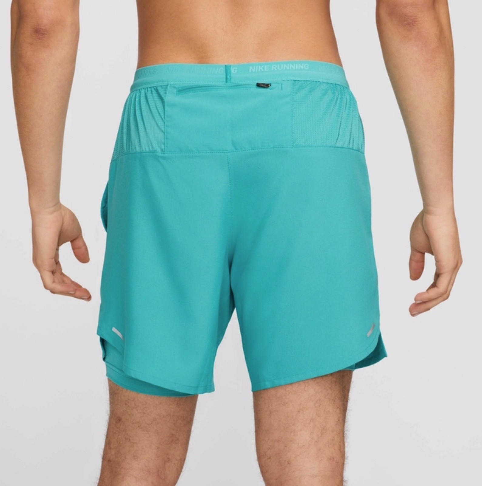 Nike Stride Dri-FIT 7″ 2 in 1 Running Shorts Blue DM4759-345 Mens Size L