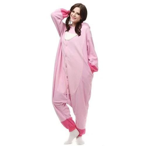 Cartoon Sleepwear Pajamas Party Costume Animal Stitch Xmas Cosplay Adults