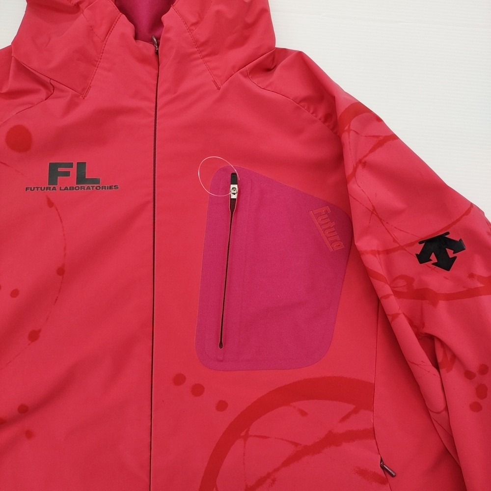 FUTURA LABORATORIES/DESCENTE Size M jacket Mountain parka Red 6-0512M♪