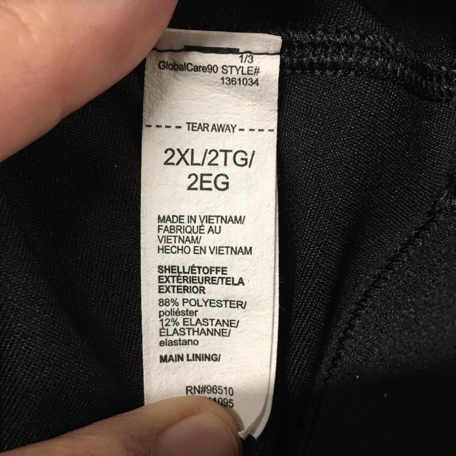 Under Armour Compression Crossback Mid Sports Bra Womens 2XL Black Sleeveless