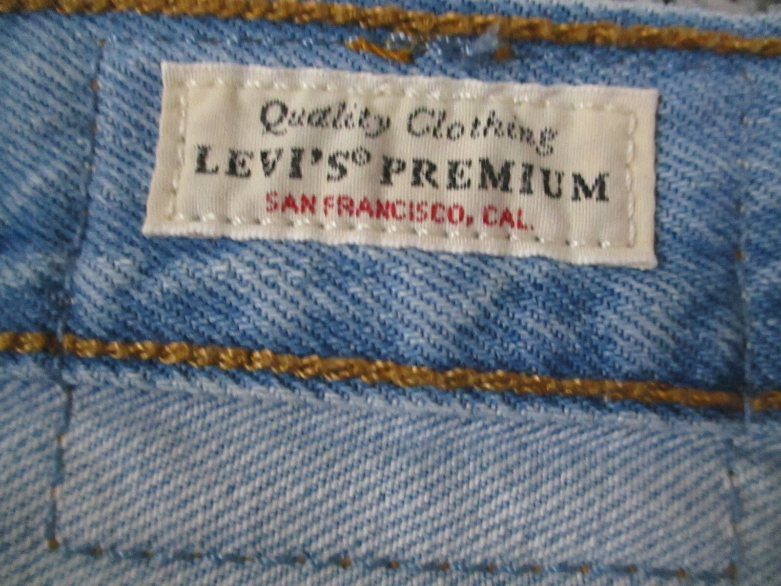 Levis 501 S Big E Jeans Womens 27×27 Blue Denim Skinny High Waist Western Retro