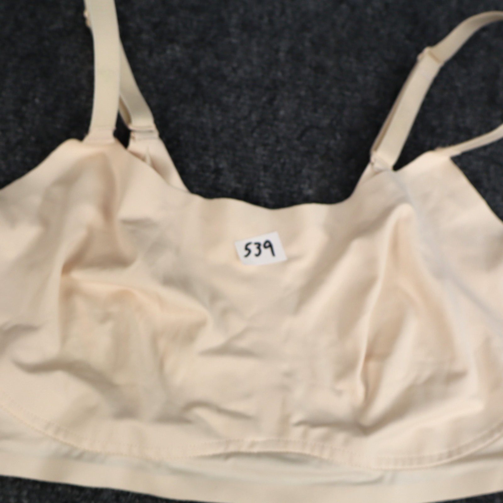 Ruby Ribbon Second Skin Scoop Demiette Fawn color Style 1807 Size 36 Demi NWOT