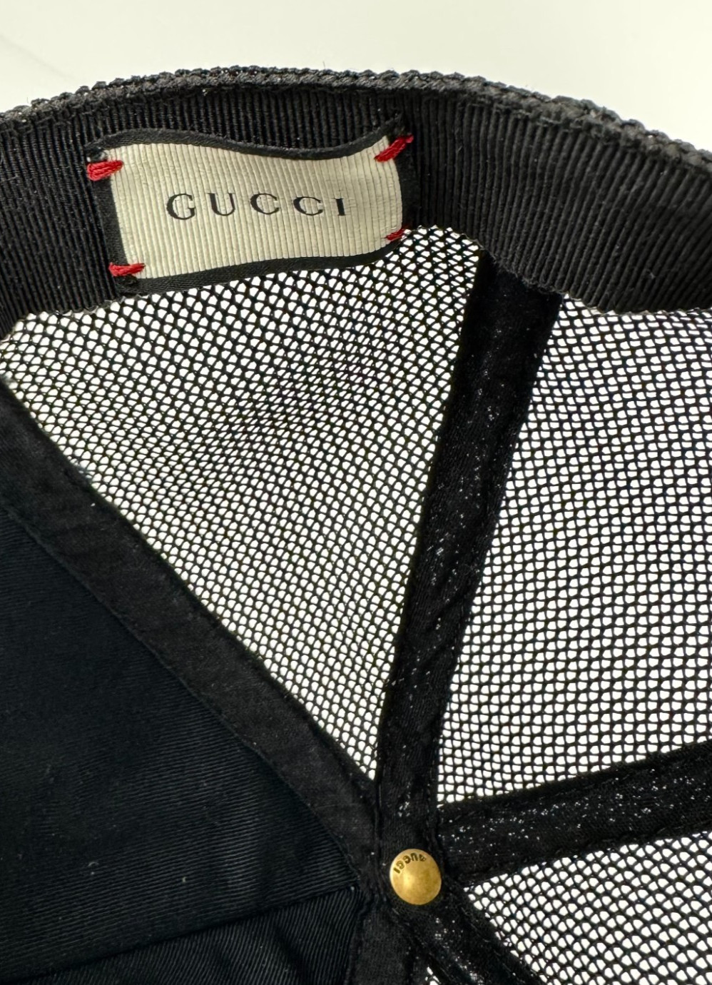 Gucci Auth Pink Blooms Sz 57 S Small GG Supreme Monogram Trucker Hat Cap