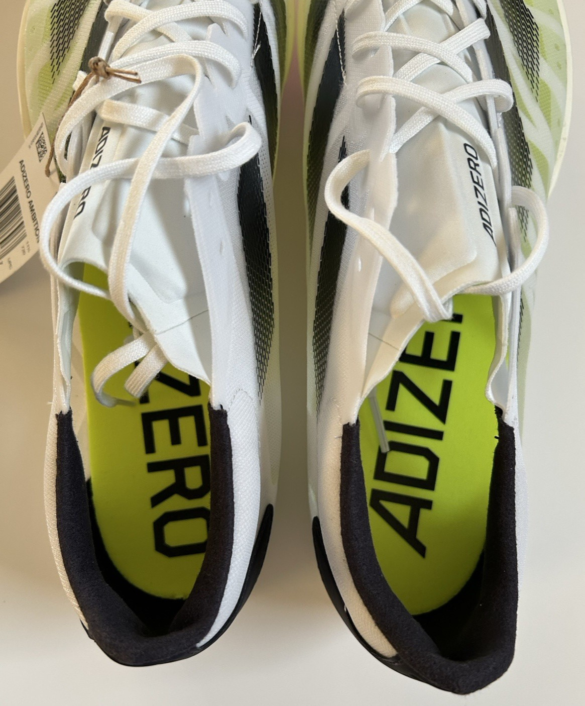 Adidas Adizero Ambition Track & Field Spikes IE5486 w/ Carrying Bag • Men’s 12