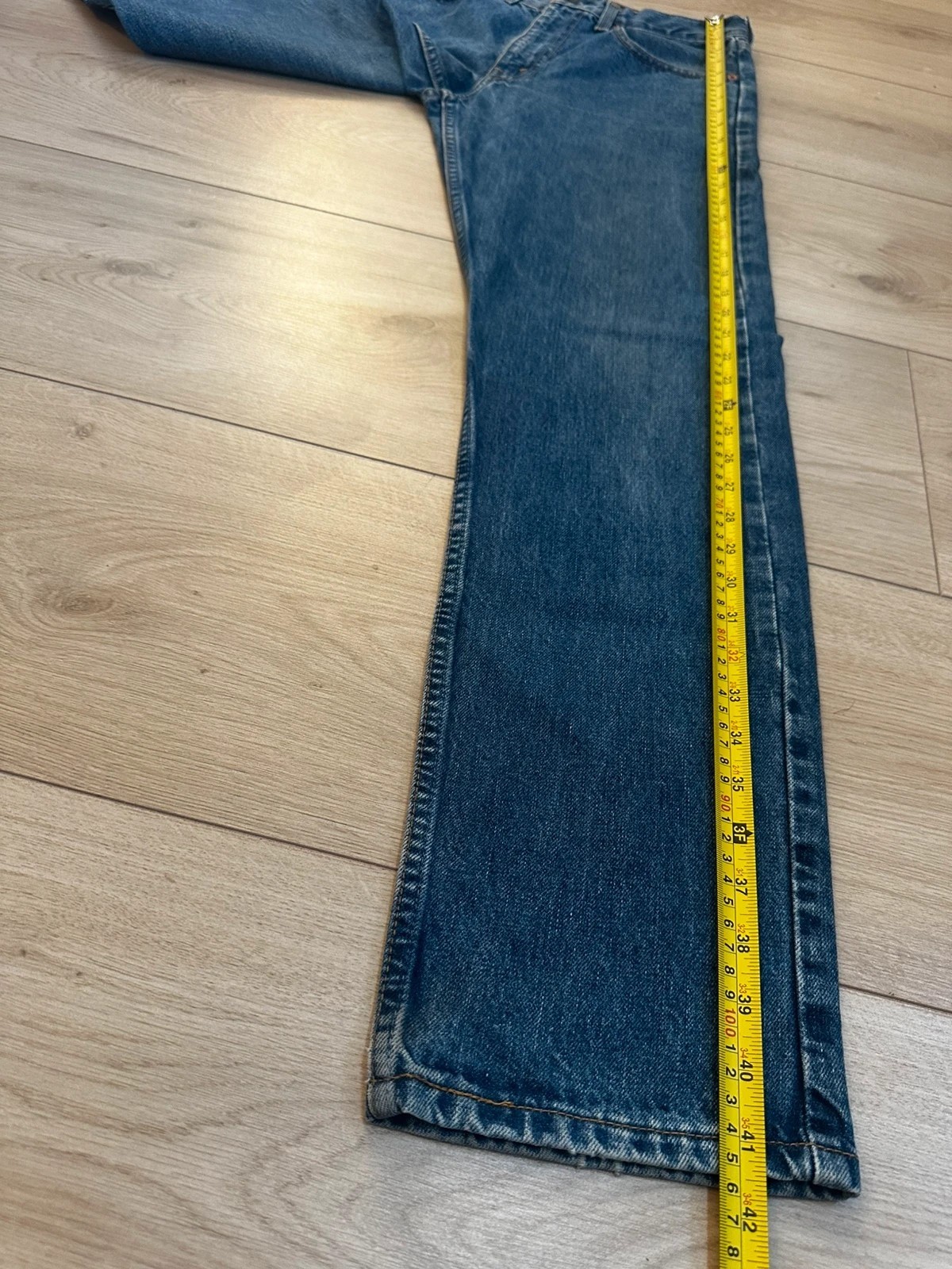 Vintage Levi’s 615 Orange Tab Jeans 29×32 Made in Spain 1999