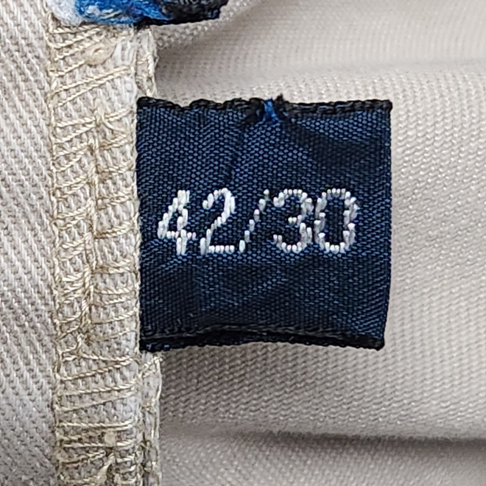 Polo Ralph Lauren Men’s Beige Cotton Twill Pleated Cuffed Chinos 42W