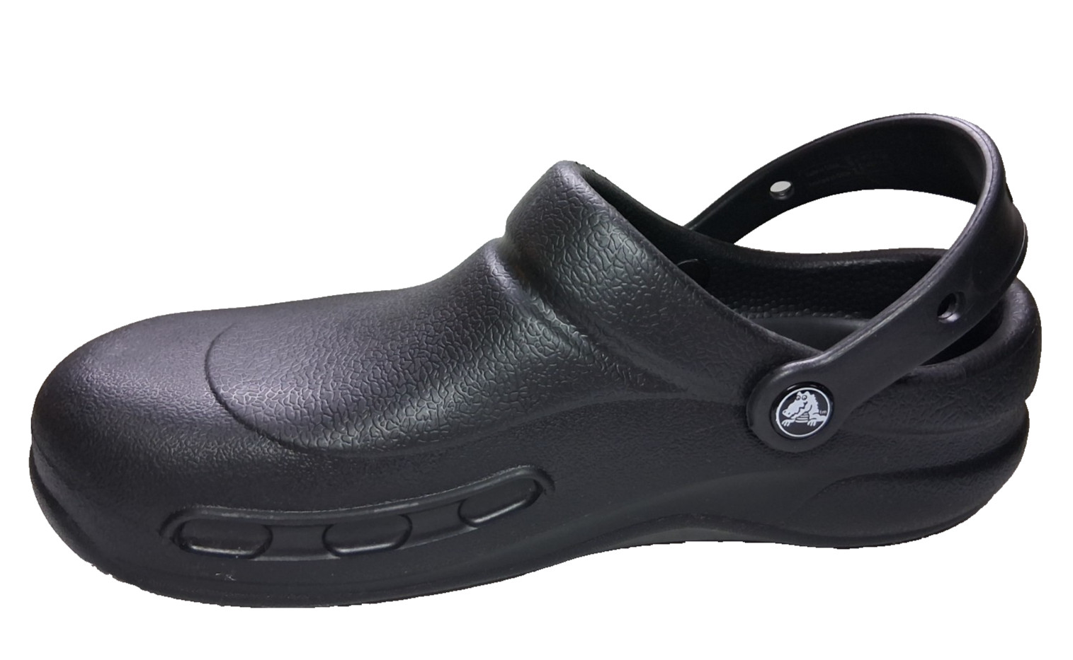 Crocs At Work Bistro Clog Black Unisex Size Womens 10/ 8 Mens EXCELLENT