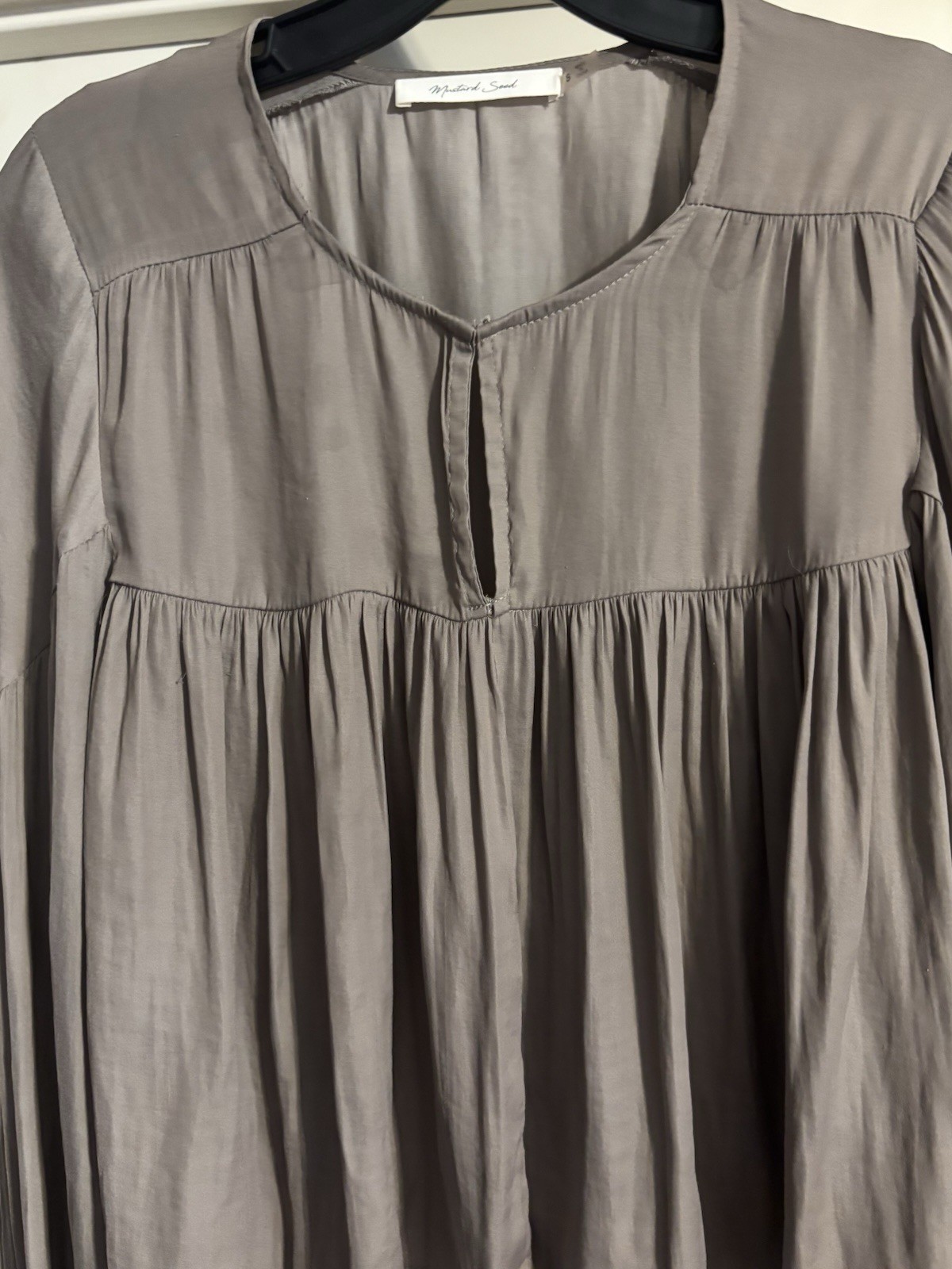 NWOT Mustard Seed Coastal Preppy Boho Quiet Luxury Old Money Minimalist Size S
