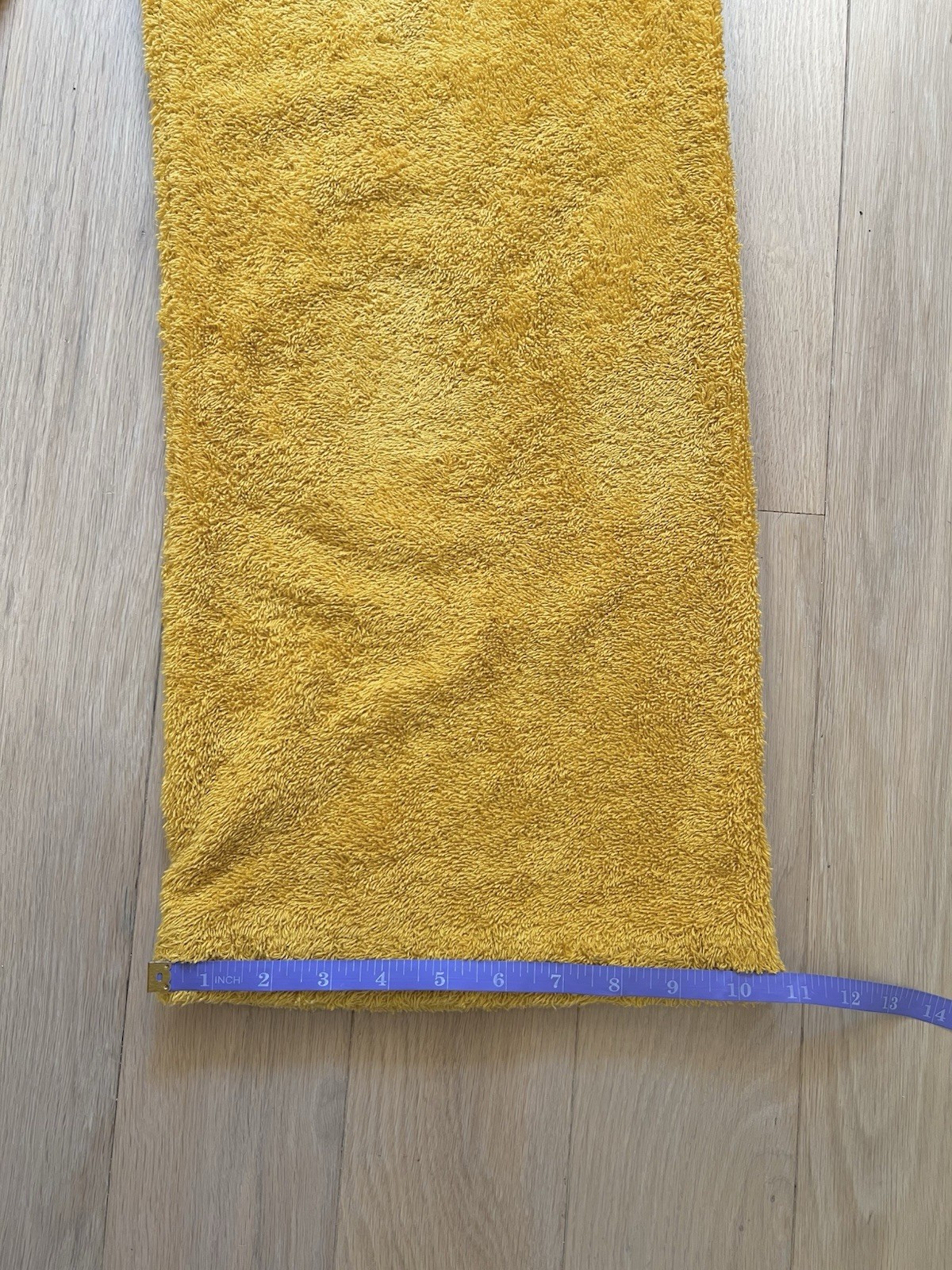 Simone Fan ‘The Pant’ Plush Terry Cloth Pool Lounge Sun Yellow Small