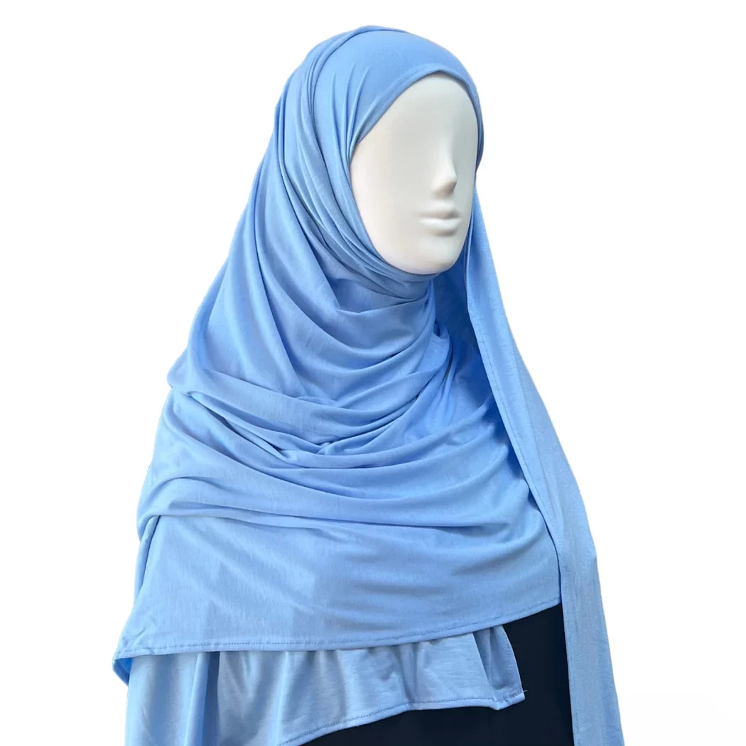 Soft Premium Large Jersey Hijab Scarf Stretchy Islamic Headscarf 20+ Colors