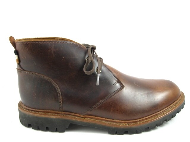 NEW Allen Edmonds “CHANDLER” LUG CHUKKA Boot 9.5 E(L) & 9.5 D(R) Brown(549N)